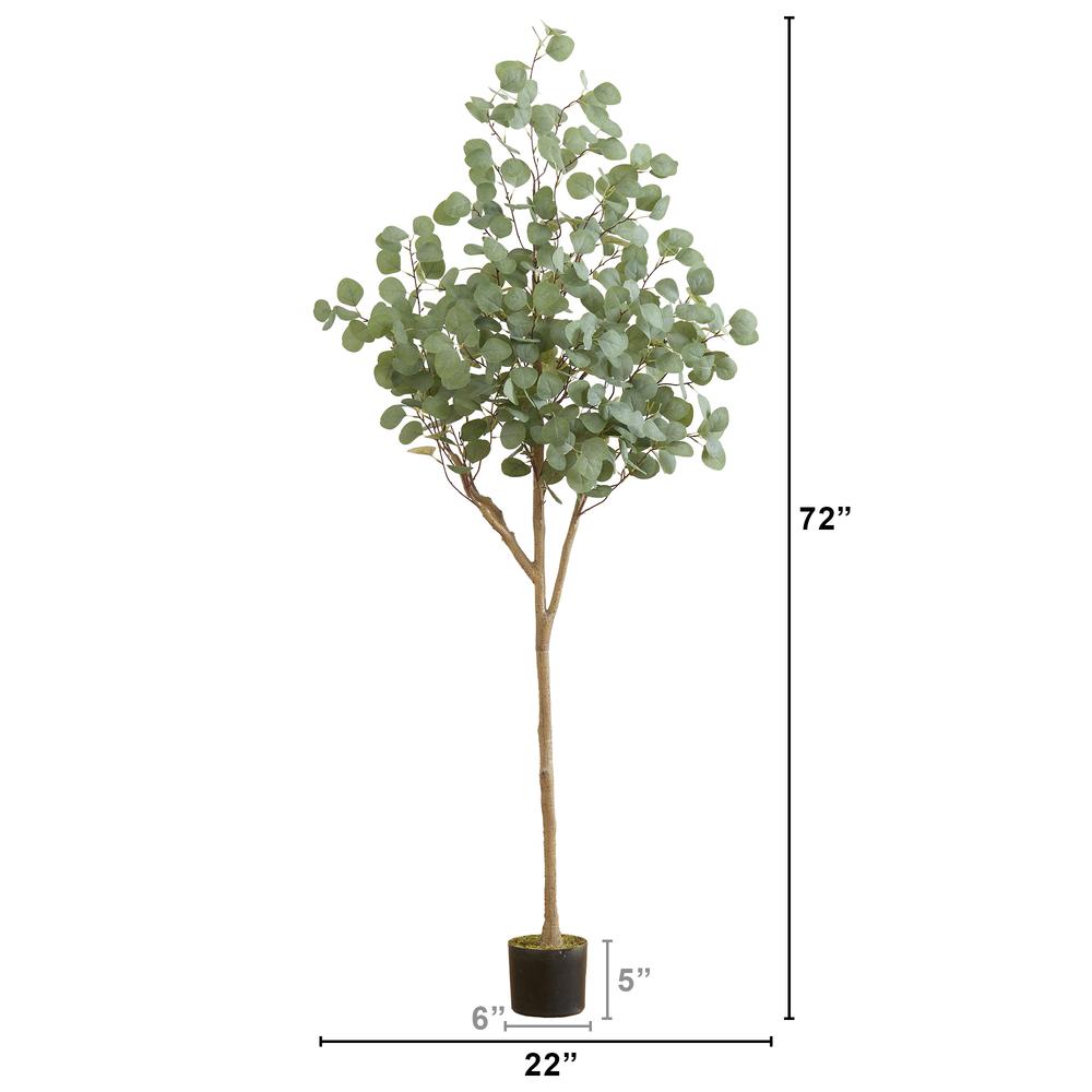 6ft. Artificial Eucalyptus Tree