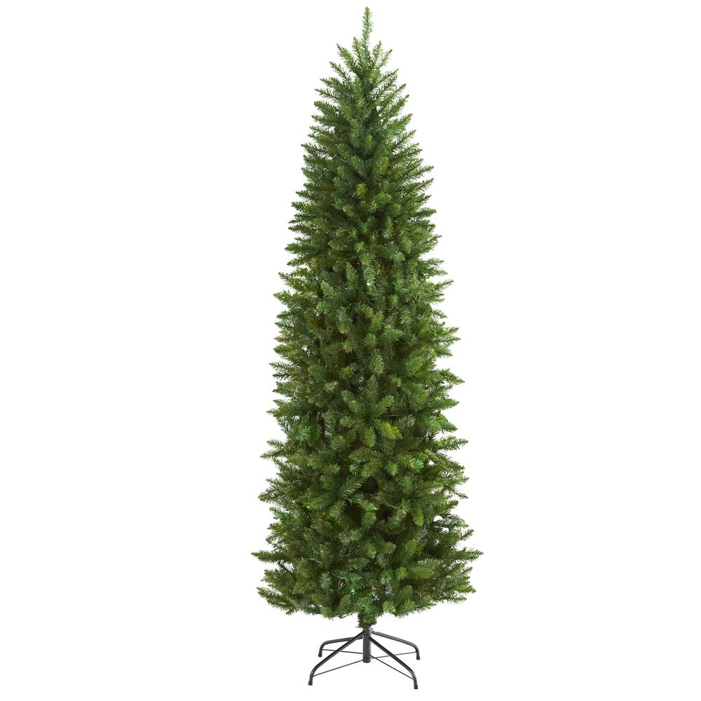 6.5ft. Slim Green Mountain Pine Artificial Christmas Tree