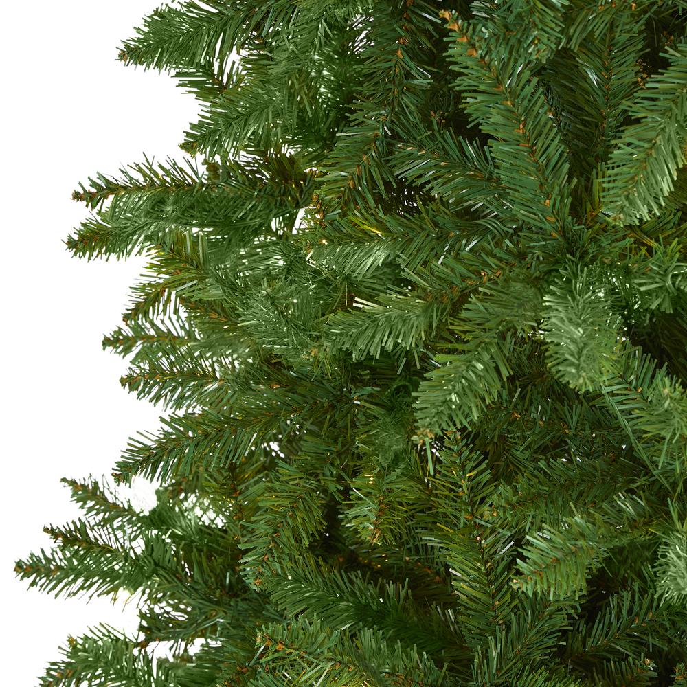 9ft. Slim Green Mountain Pine Artificial Christmas Tree