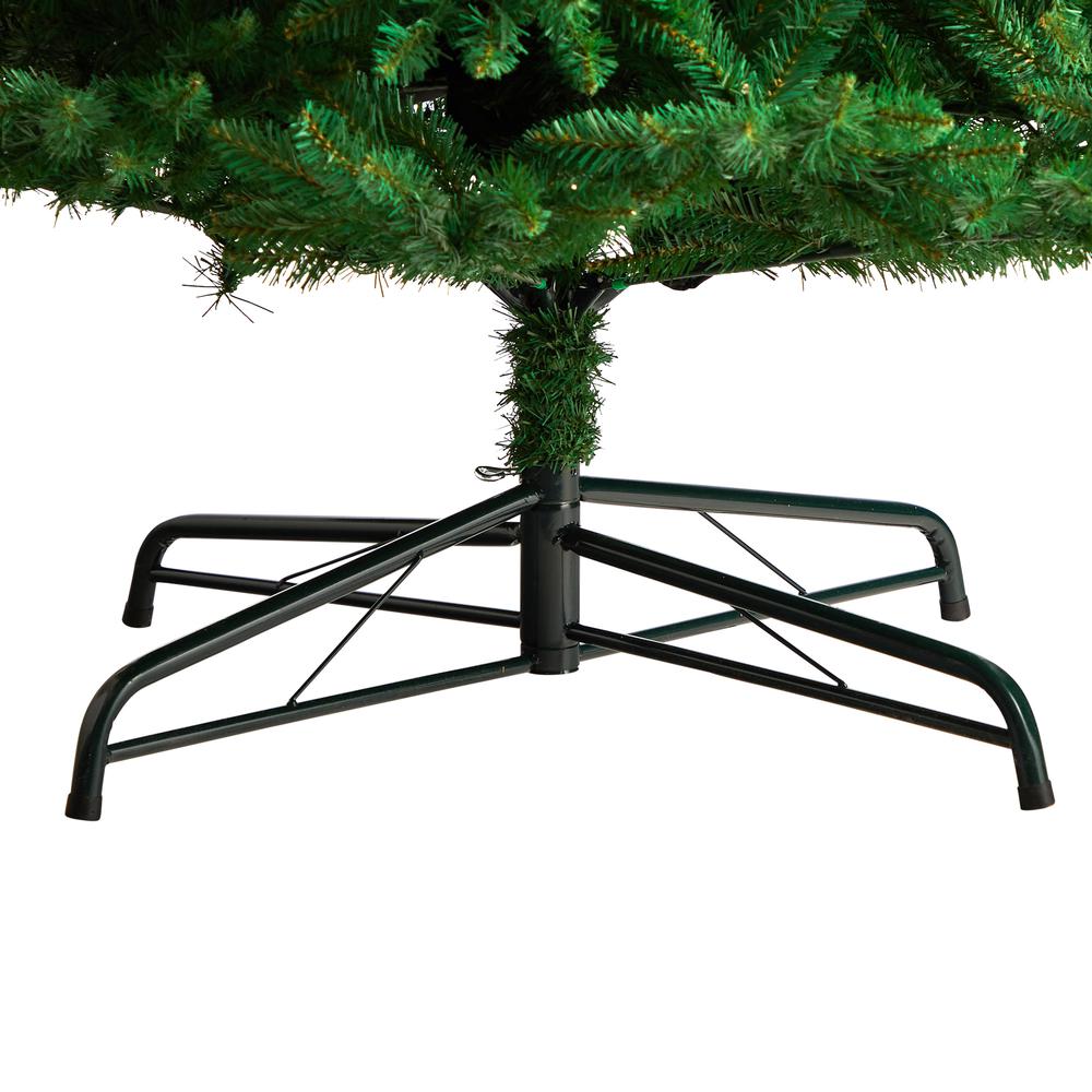 12ft. Slim Green Mountain Pine Artificial Christmas Tree