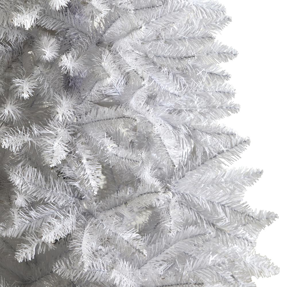 5ft. Slim White Artificial Christmas Tree with 491 Bendable Branches