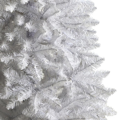 5ft. Slim White Artificial Christmas Tree with 491 Bendable Branches