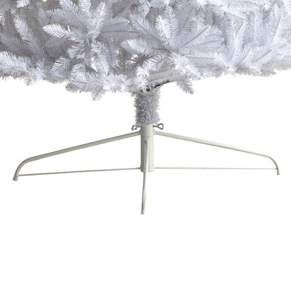 12ft. Slim White Artificial Christmas Tree with 3235 Bendable Branches