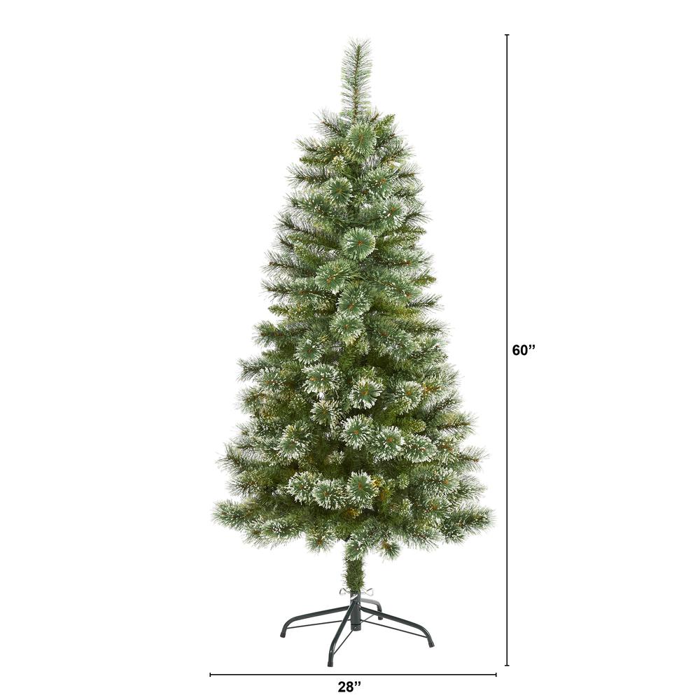 5ft. Wisconsin Slim Snow Tip Pine Artificial Christmas Tree