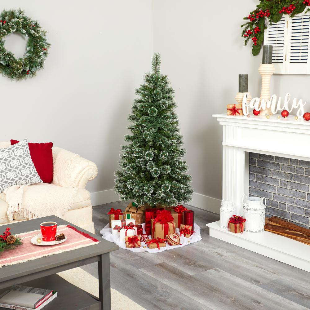 5ft. Wisconsin Slim Snow Tip Pine Artificial Christmas Tree