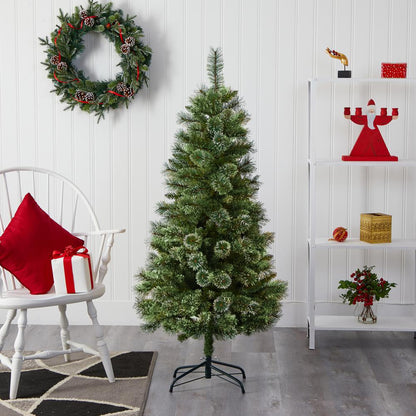 5ft. Wisconsin Slim Snow Tip Pine Artificial Christmas Tree