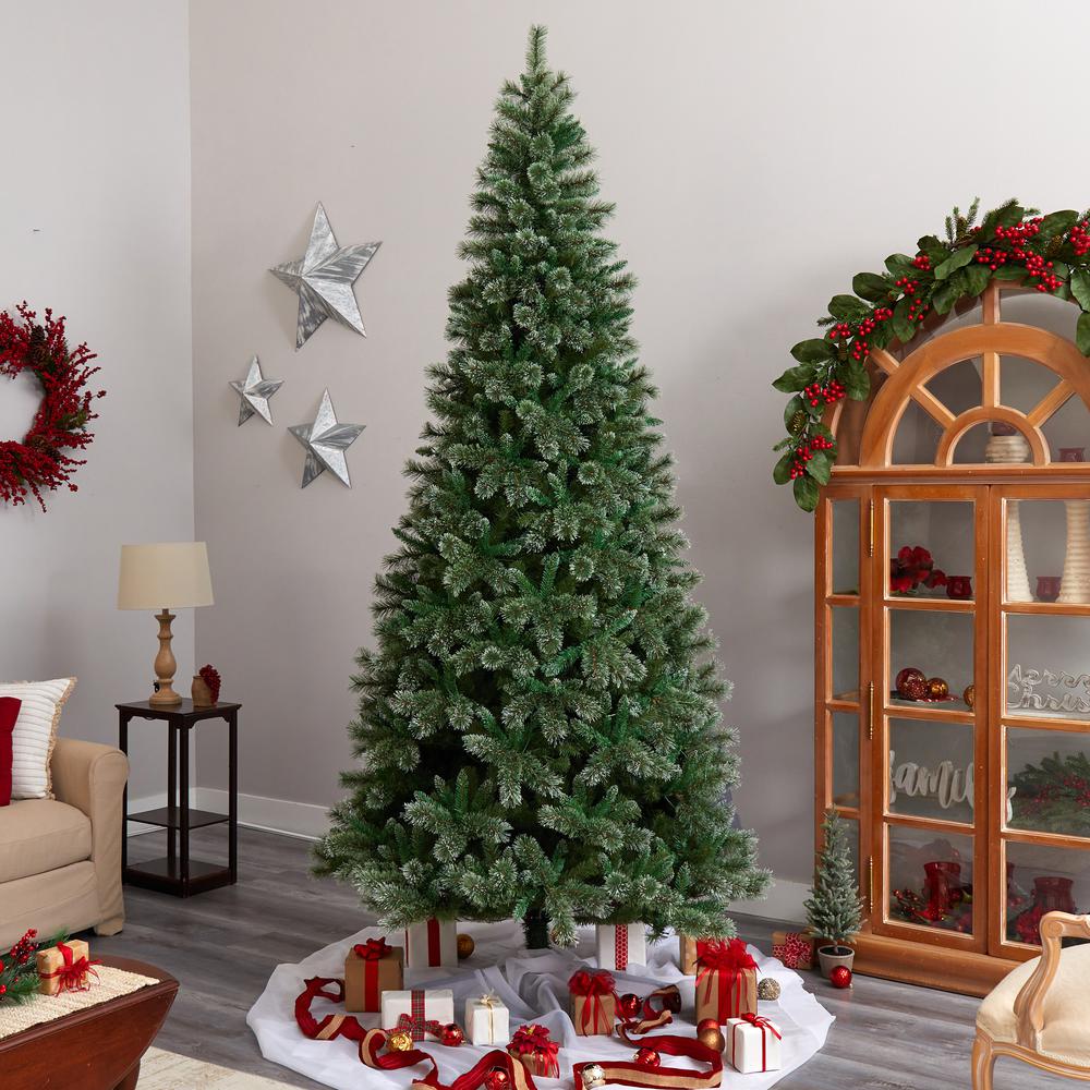 10ft. Wisconsin Slim Snow Tip Pine Artificial Christmas Tree