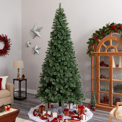 10ft. Wisconsin Slim Snow Tip Pine Artificial Christmas Tree