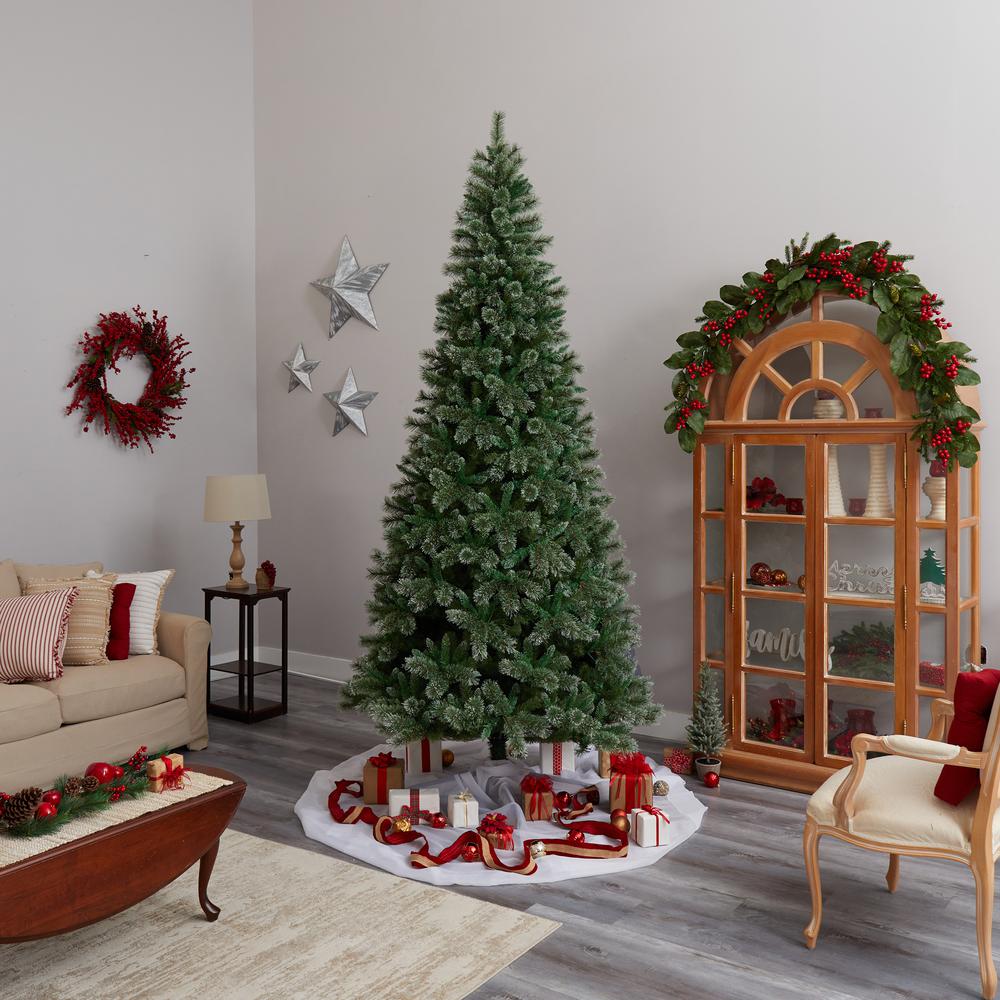 10ft. Wisconsin Slim Snow Tip Pine Artificial Christmas Tree