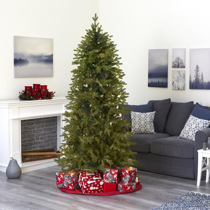 7ft. Belgium Fir Natural-Look Artificial Christmas Tree