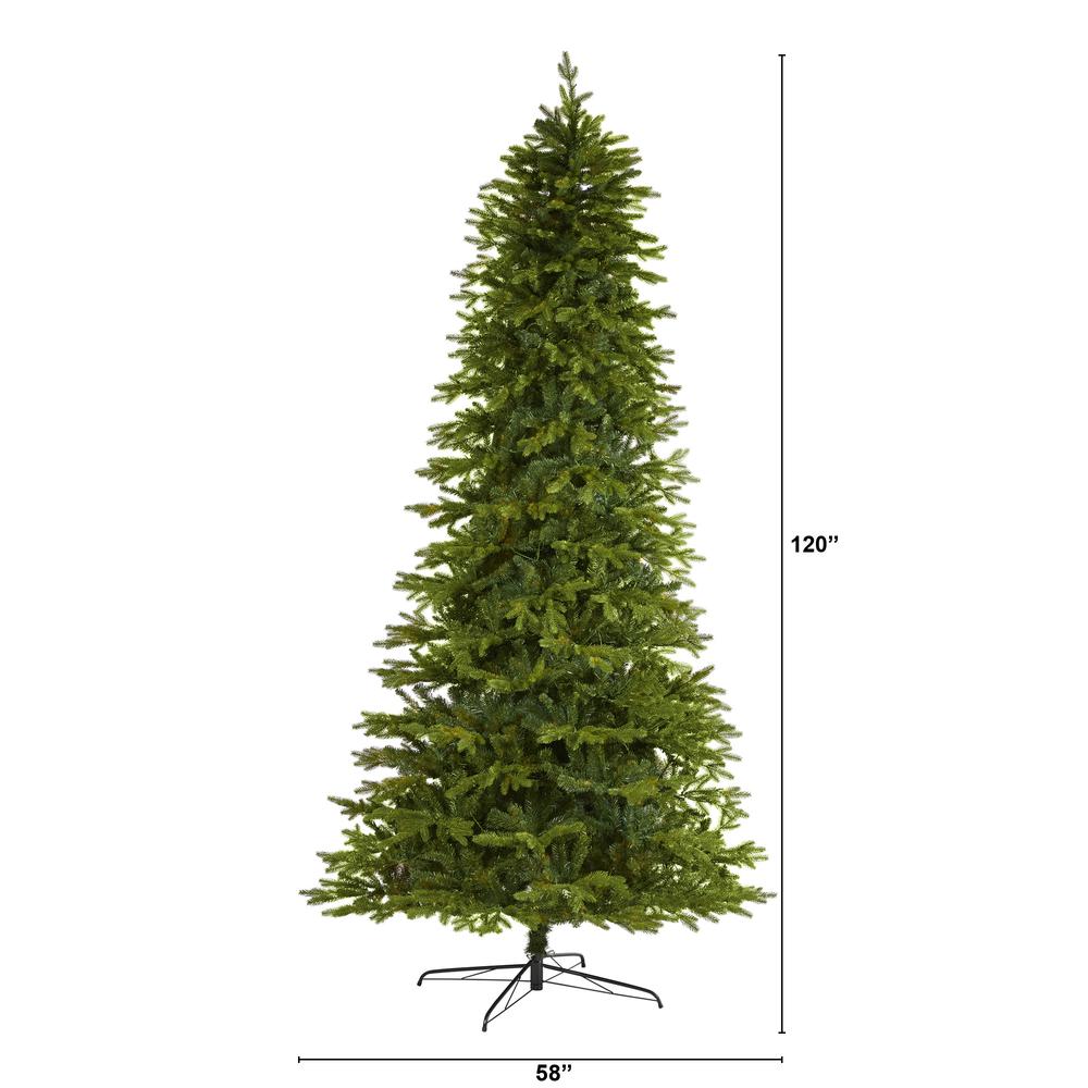 10ft. Belgium Fir Natural-Look Artificial Christmas Tree