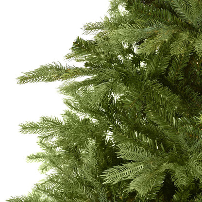 8ft. North Carolina Spruce Artificial Christmas Tree with 1303 Bendable Branches