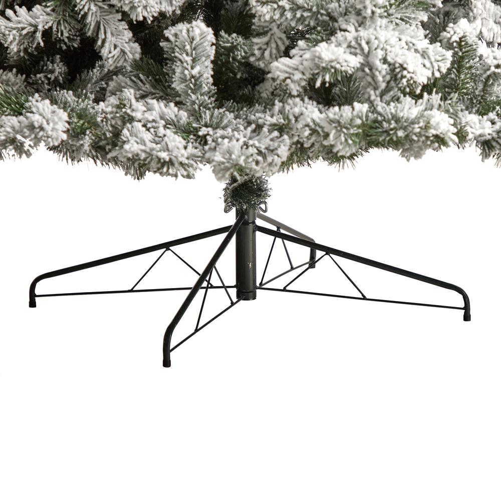 10ft. Flocked West Virginia Fir Artificial Christmas Tree