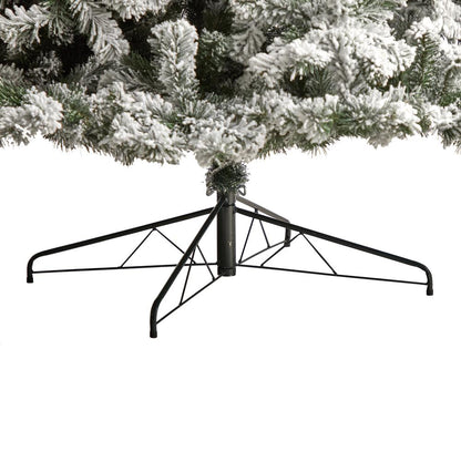 10ft. Flocked West Virginia Fir Artificial Christmas Tree