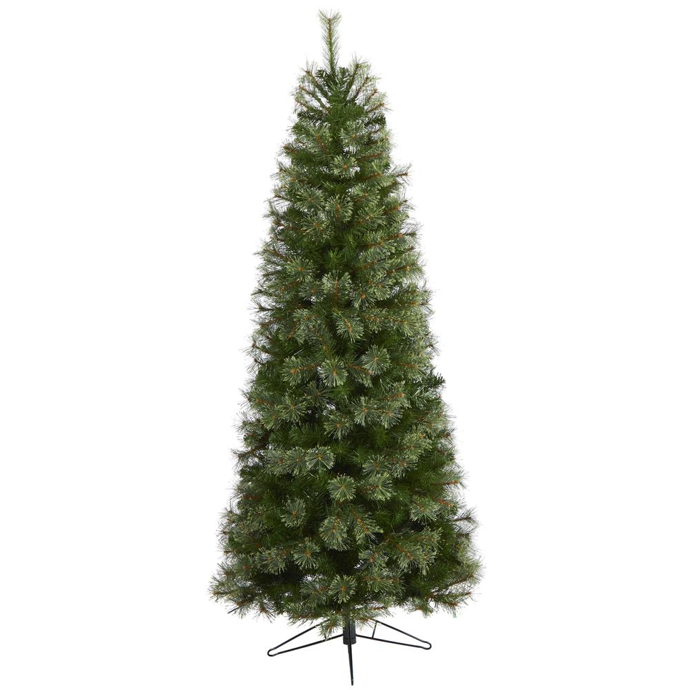 6.5ft. Cashmere Slim Artificial Christmas Tree with 660 Bendable Branches