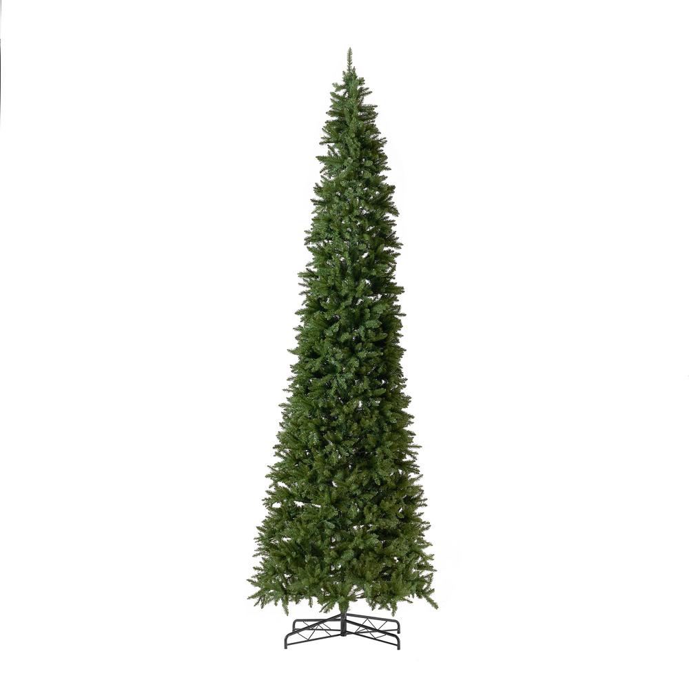 13ft. Artificial Slim Green Mountain Pine Christmas Tree
