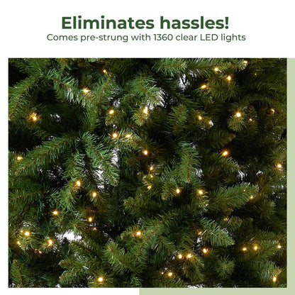 13ft. Artificial Slim Green Mountain Pine Christmas Tree
