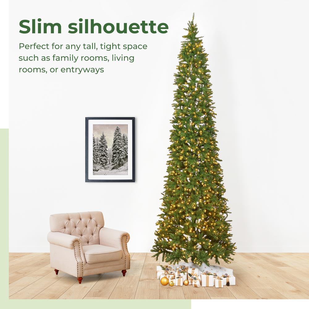 13ft. Artificial Slim Green Mountain Pine Christmas Tree