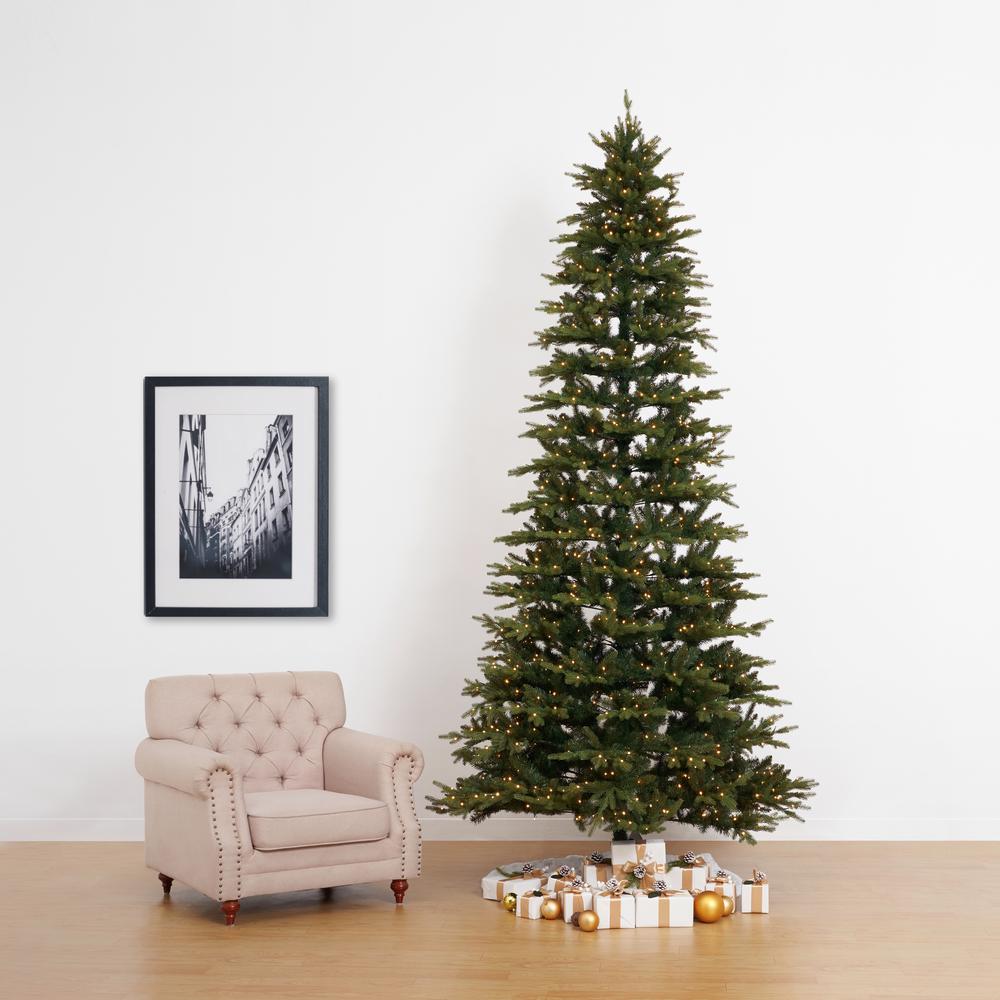 11ft. Belgium Fir Natural-Look Artificial Christmas Tree