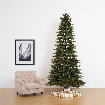 11ft. Belgium Fir Natural-Look Artificial Christmas Tree