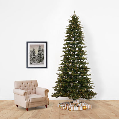 11ft. Belgium Fir Natural-Look Artificial Christmas Tree