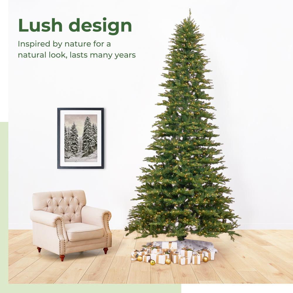 12ft. Belgium Fir Natural-Look Artificial Christmas Tree
