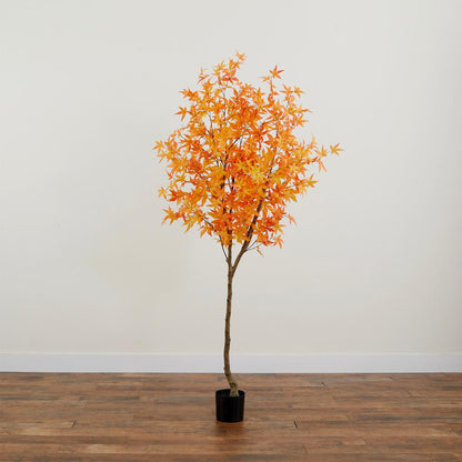 7ft. Autumn Maple Artificial Fall Tree