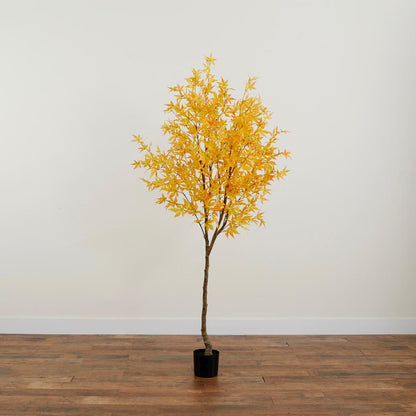7ft. Autumn Maple Artificial Fall Tree