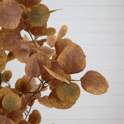 7ft. Artificial Autumn Fall Eucalyptus Tree