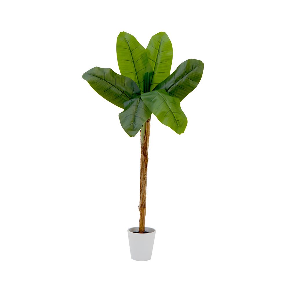 4ft. Artificial Banana Tree in Decorative Planter