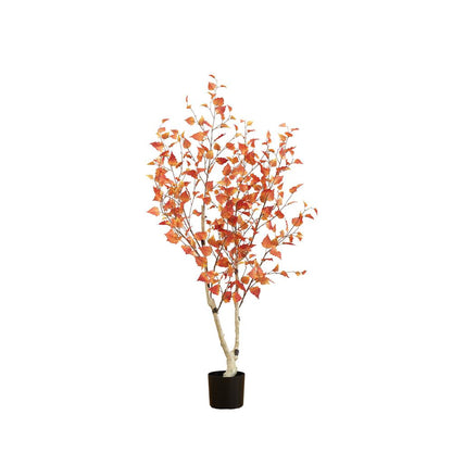 5ft. Autumn Birch Artificial Fall Tree