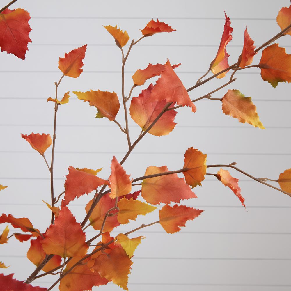 6ft. Autumn Birch Artificial Fall Tree