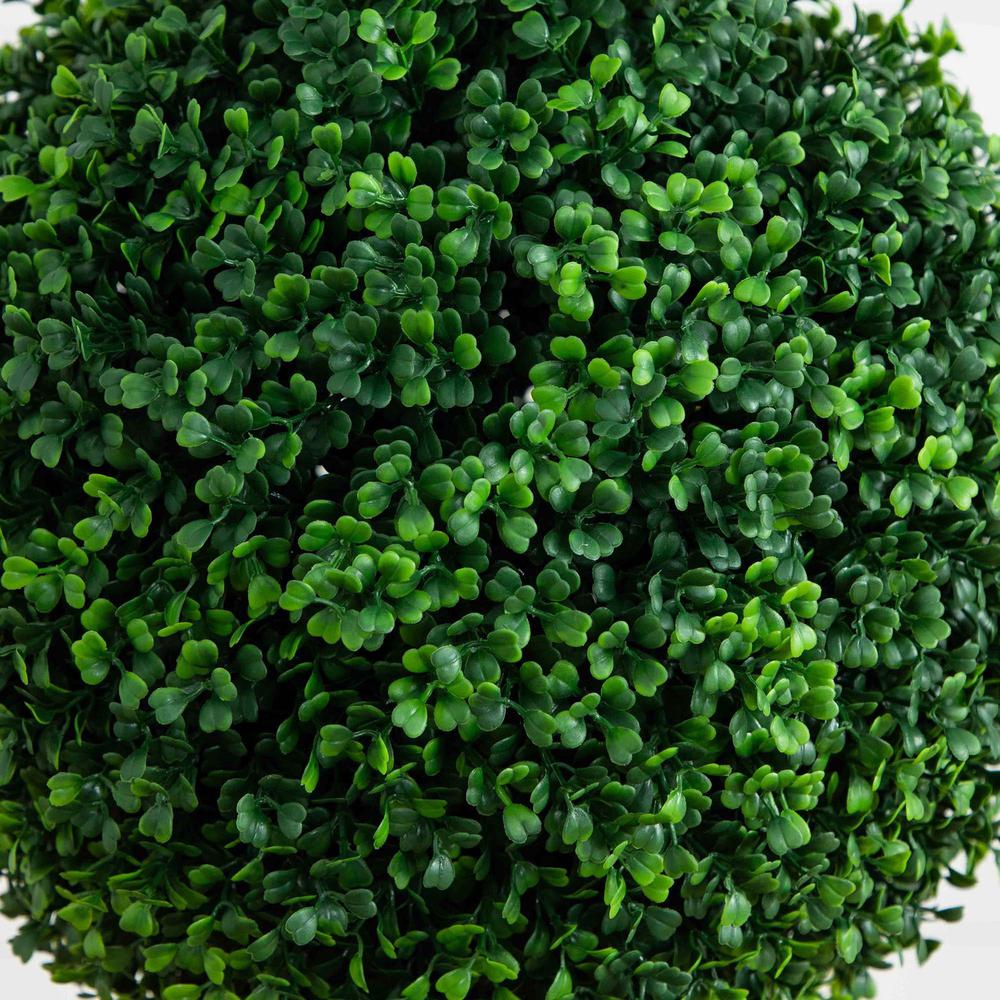 5ft. Artificial Triple Ball Boxwood Topiary Tree (Indoor/Outdoor)