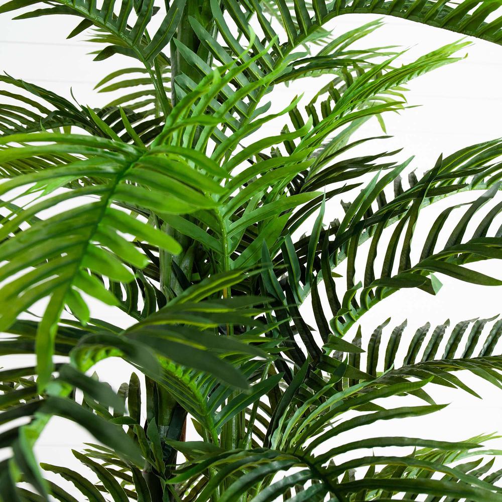 10ft. UV Resistant Artificial Double Robellini Palm Tree (Indoor/Outdoor)