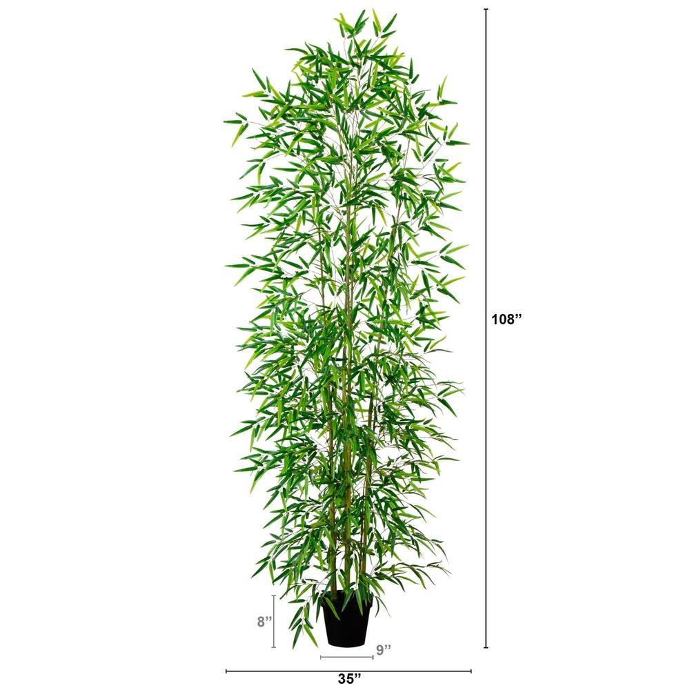 9ft. Artificial Green Bamboo Tree