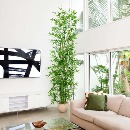 11ft. Artificial Green Bamboo Tree