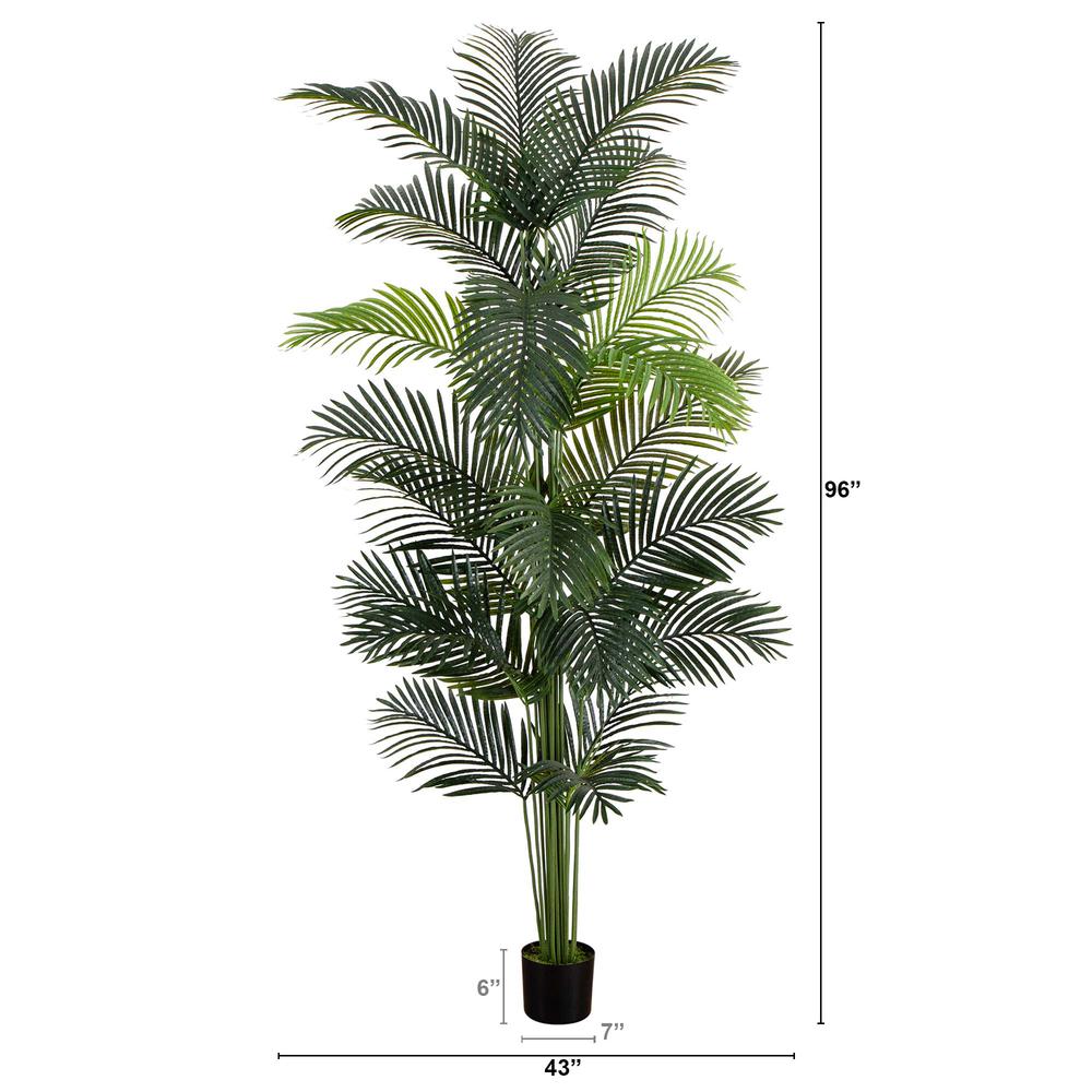8ft. Artificial Paradise Palm Tree