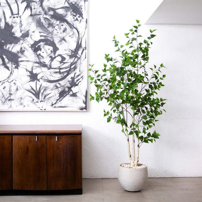 6ft. Artificial Birch Tree with Real Touch Leaves