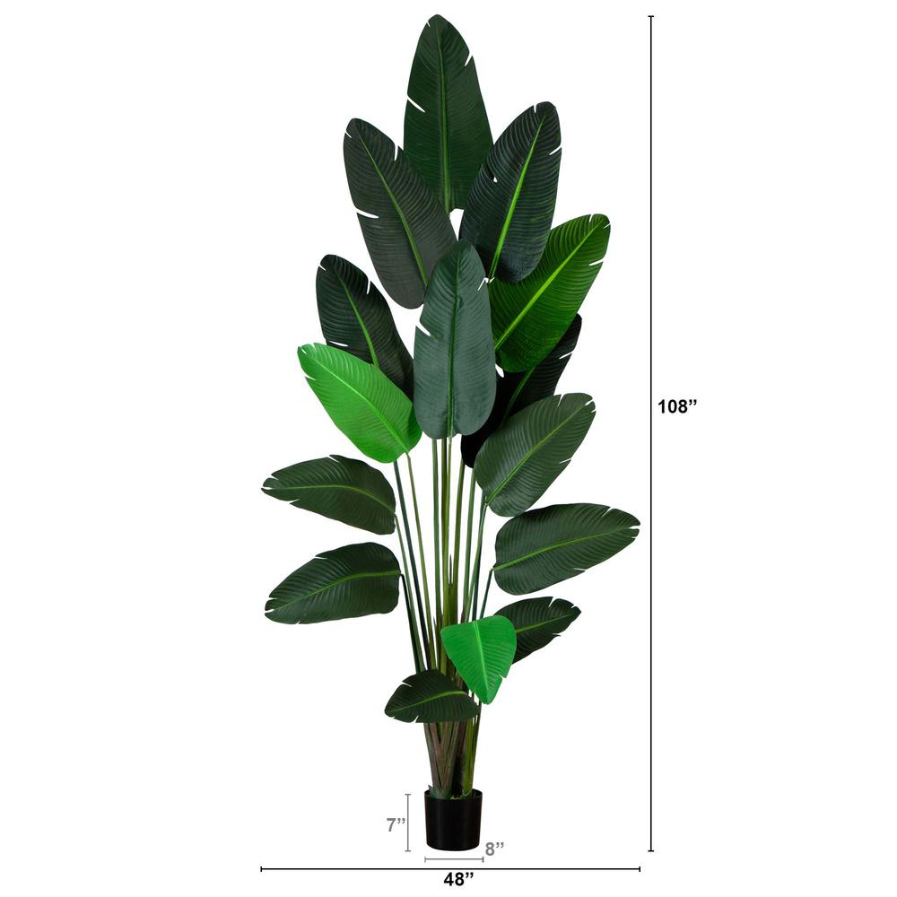 9ft. Artificial Travelers Palm Tree