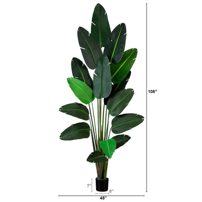 9ft. Artificial Travelers Palm Tree