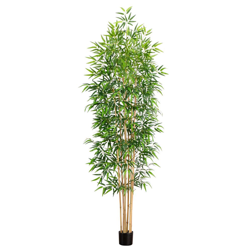 9ft. Artificial Bamboo Tree with Real Bamboo Trunks