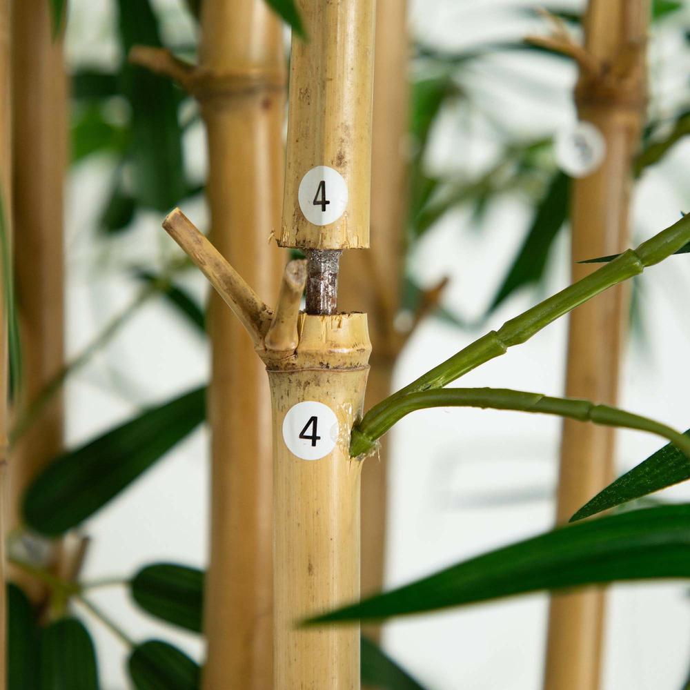 12ft. Artificial Bamboo Tree with Real Bamboo Trunks