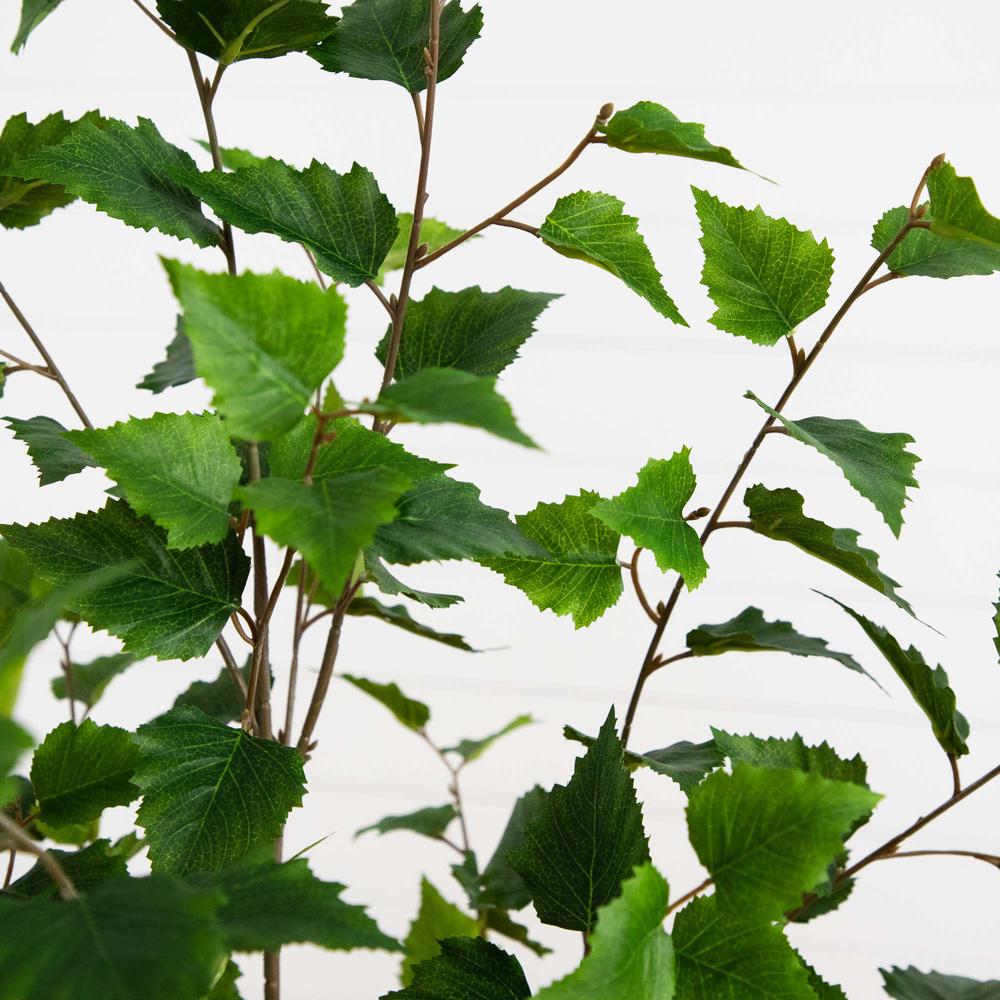 5ft. Artificial Birch Tree with Real Touch Leaves