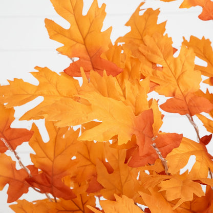 6ft. Pre-Lit Autumn Maple Artificial Fall Tree with 300 Warm White LED Lights