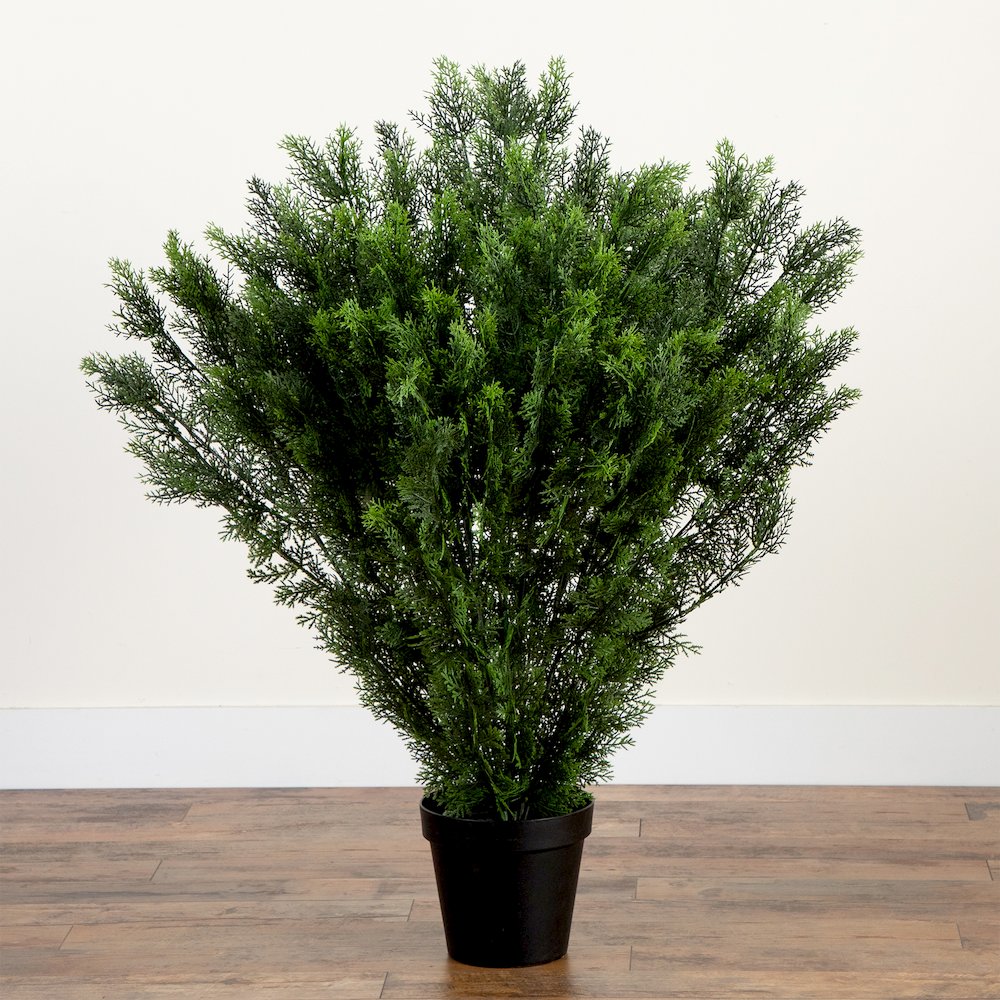 4ft. Artificial Cedar Bush UV Resistant (Indoor/Outdoor)