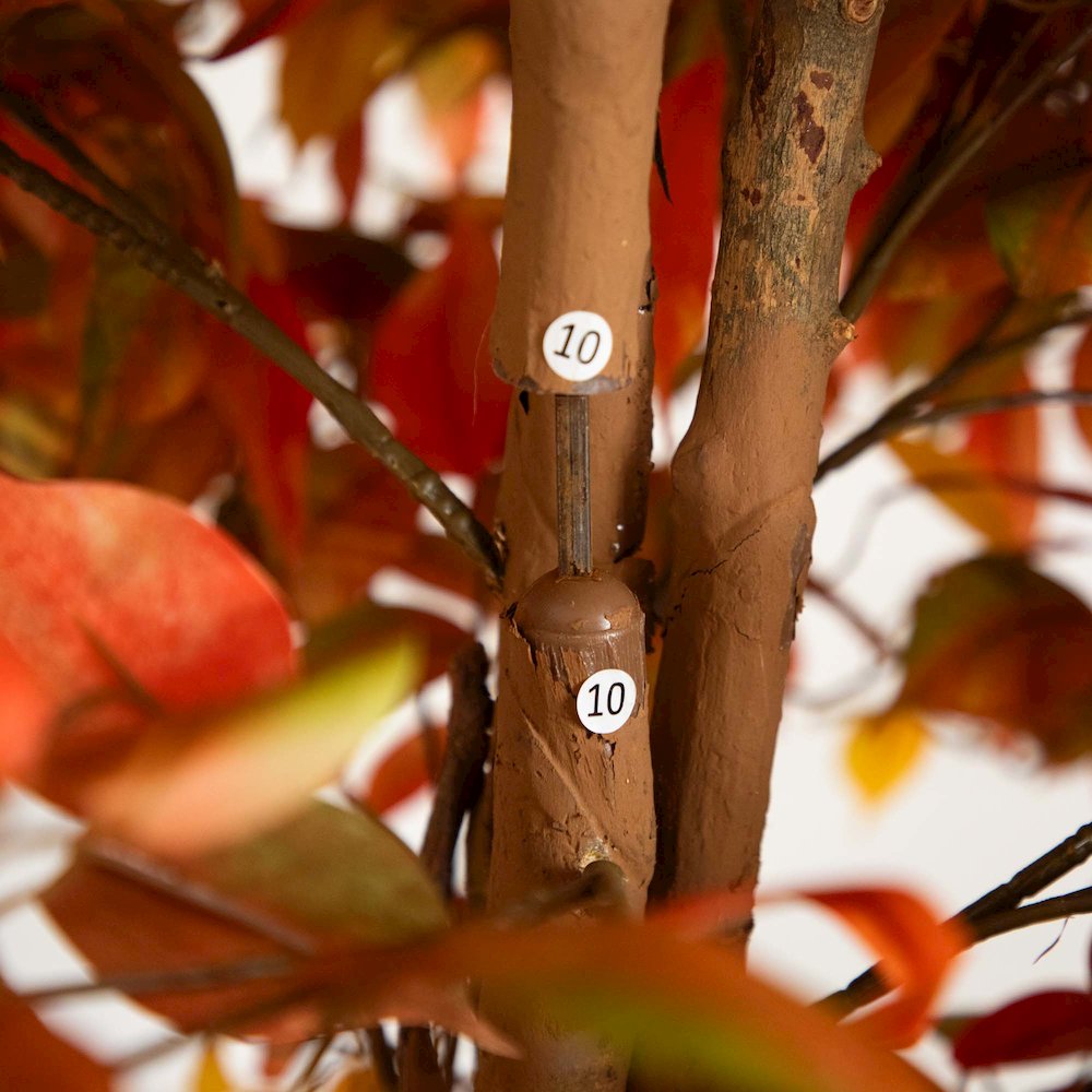 9ft. Autumn Ficus Artificial Fall Tree Bendable Branches