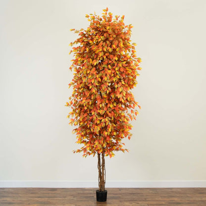 10ft. Autumn Ficus Artificial Fall Tree