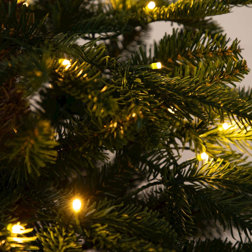 6ft. Pre-Lit Artificial Idaho Mixed Fir Christmas Tree