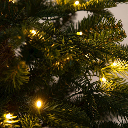 6ft. Pre-Lit Artificial Idaho Mixed Fir Christmas Tree