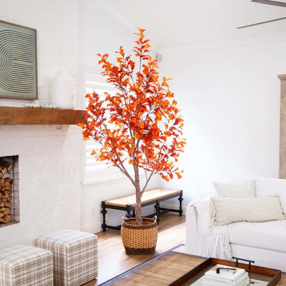9ft. Autumn Oak Artificial Fall Tree